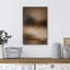 Art abstrait sur toile abstrait brun foncé et beige - Reproduction d'art contemporain dégradé fluide pour salon, bureau ou salle à manger-118150845-120131323-120131324