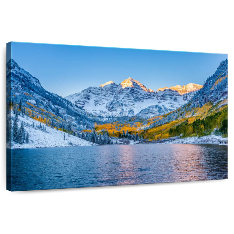 Alvord Maroon Bells Sunrise, 8" H x 12" W