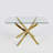 Kara Glass Pedestal Dining Table for 4 or 6 People-198658962-199189783