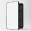 Miroir encastré ou en saillie de 16 po x 20 po avec tablettes ajustables pour armoire à pharmacie-335809287-335745588