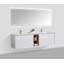 Meuble-lavabo mural l 74,8 po x P 21,65 po x H 20,67 po