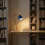 Lampe de table réglable en métal à base en bois-1488701473