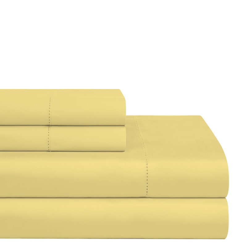 Ensemble de draps 100% coton flanelle lourde Pointehaven 200 g / m², Ensemble de draps pour lit simple TG + un drap-hou