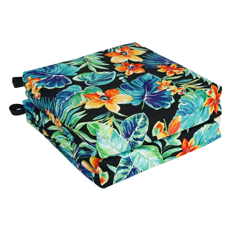Outdoor 3'' Seat Cushion, Beachcrest Caviar
