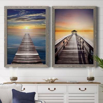 " Caribbean Dusk " 2 - Pieces