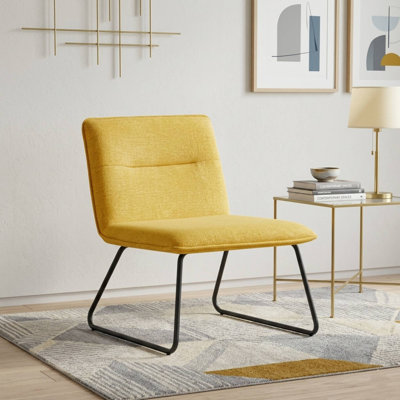 Klara 24.8" Wide Slipper Chair