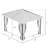 Kozyard Gray Double Roof Hardtop Gazebo with Curtain and Mosquito Netting-712839123
