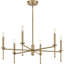 Nouveau lustre traditionnel à six lumières Towles-465329303