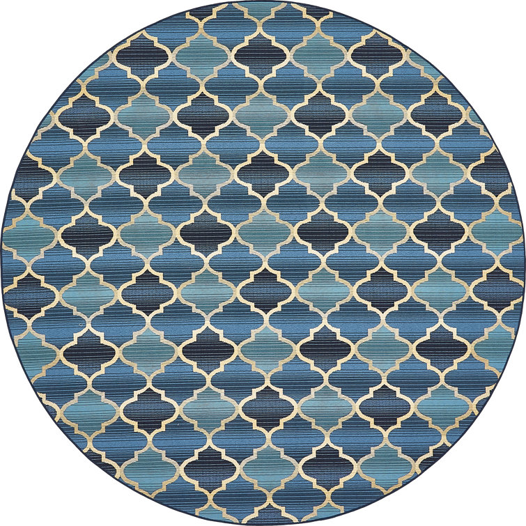 Alice Washable Geometric Indoor / Outdoor Rug
