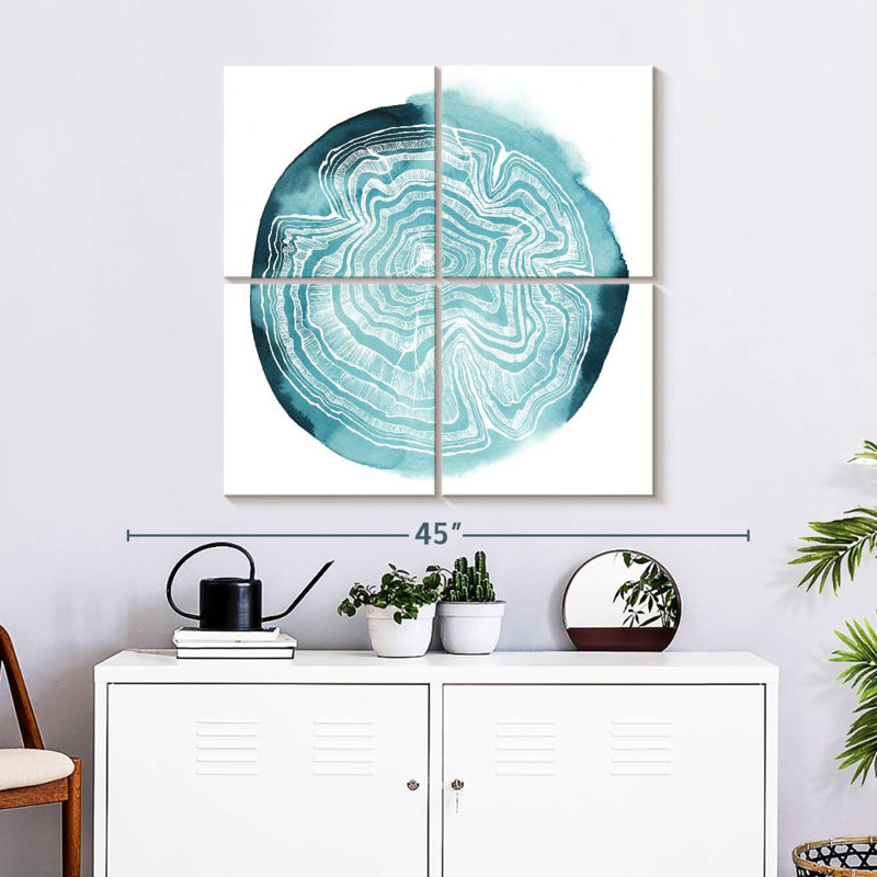 Avery Tree Ring Overlay II, 32'' H x 32'' W