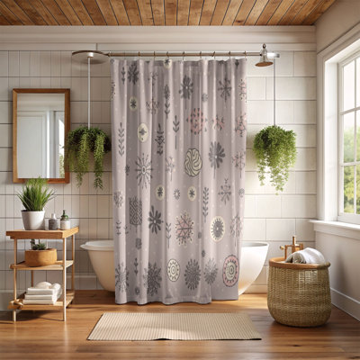 Polar Abstract Expression - Premium Shower Curtain
