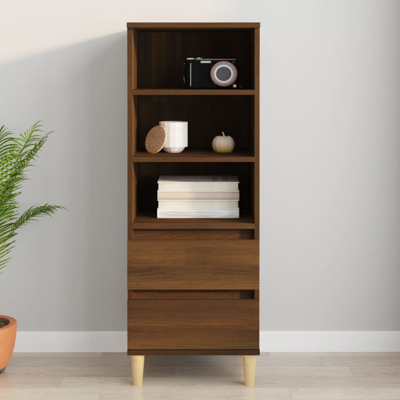 Kihana 40cm Sideboard, Brown/Oak