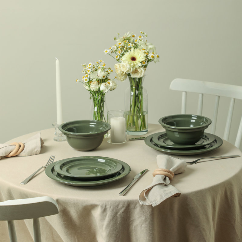 Stone Lain Cosmo 24-Piece Dinnerware Set Stoneware
