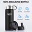 Bouteille d'eau en acier inoxydable Zulay Kitchen