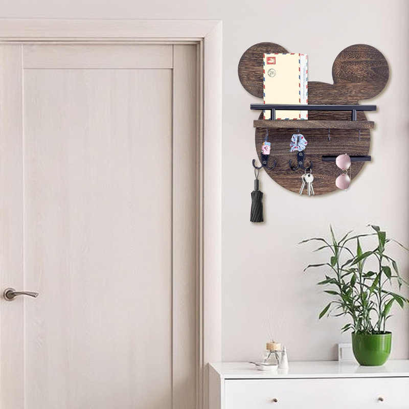 Wall mounted key holder