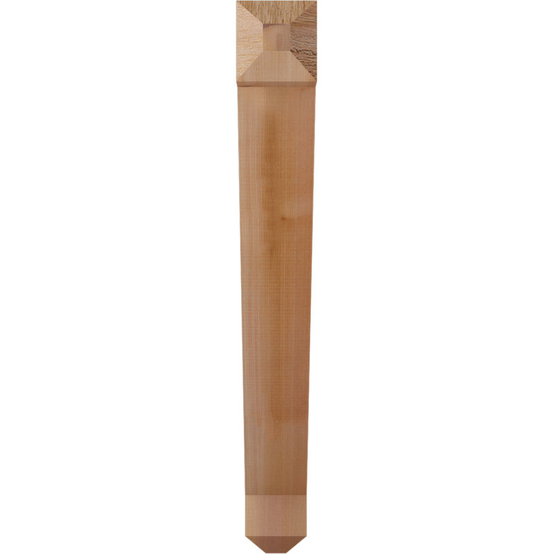 Support pour artisan traditionnel, H 32 po x l 4 po x P 32 po, Cèdre rouge de l'Ouest (scié brut)