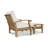 Cayman Kimonie Deep Seating Outdoor Patio Chair with Ottoman-2018443018-2018443023