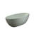 71'' Freestanding Soaking Bathtub, Turquoise Solid Surface, Resin Stone, Easy To Install, - Stain Surface Stone Non Permeable, Smooth And Rounded, Comfortable Bath