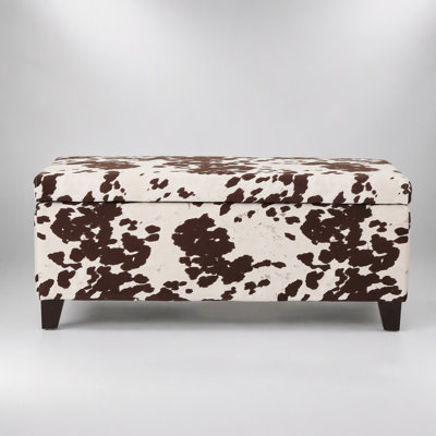 Contemporary Velvet Storage Ottoman with Ample Space and Durable Design, Perfect for Modern Living Rooms