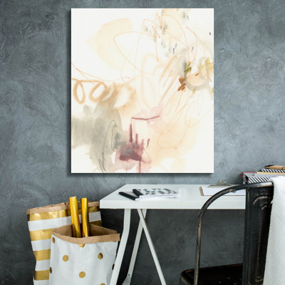  'Converging Thoughts 1' by June Erica Vess Canvas Wall Art, 26" x 30"