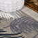 Kile High-Low Tropical Palm Brown/Navy/Ivory Indoor/Outdoor Rug