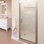 Infinity 28'' - W x 65.56'' H Door Semi-Frameless Shower Door with
