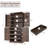71" Kitchen Pantry With 6 Door Shelves, 3 Sliding Storage Racks And 2 Adjustable Shelves-450144717