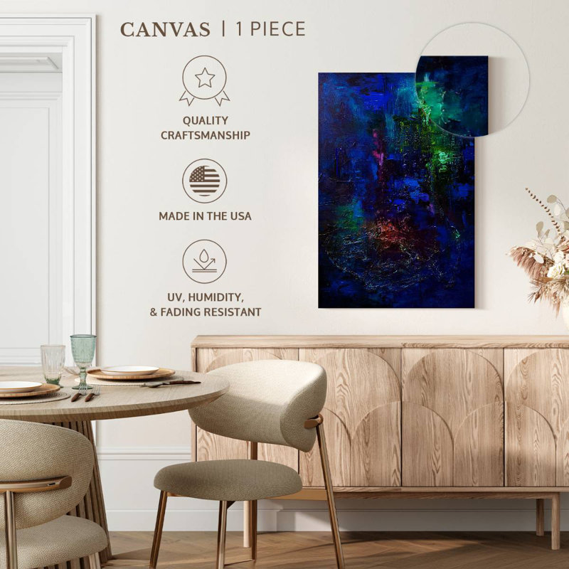 Avery Blue II, 36" H x 24" W