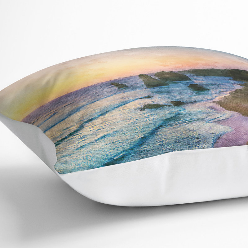 Square Cushion, 55cm H x 55cm W x 20cm D, White
