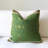 Hand-Embroidered Handwoven Cotton Decorative Pillow Cover with Button Closure
