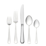 Fairfax 5 Piece Sterling Silver Flatware Set, Service for 1
