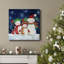 Festive Lights II - Toile tendue avec châssis de qualité supérieure - prête à être accrochée-1348941025