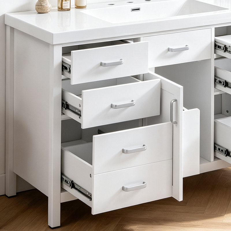 Meuble-lavabo 48 po avec lavabo en résine