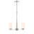Verlana 19" 3-Light Chandelier - Chrome-2883698