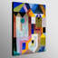 Colourful Architecture by Paul Klee - Wrapped Canvas Art Prints-2088995257