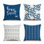 Ensemble de 4 housses de coussins décoratifs à motif géométrique en lin 18 x 18 pouces-124961509