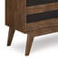 Dionza Solid Wood 1 - Door Rectangle Accent Cabinet