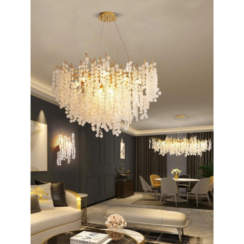 Maupin 6 - Light Unique/Statement Chandelier