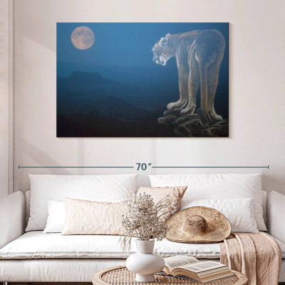 Cougar Night Scene