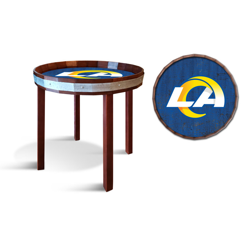Tray Top End Table, Los Angeles Rams