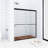  48" x 70" Double Sliding Aluminum Framed Shower Door-94272519