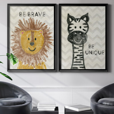Safari Be Brave - ensemble de 2 reproductions