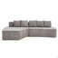 Canapé modulaire à compression avec méridienne confortable, canapé de compression irrégulier en forme de L-2001329279