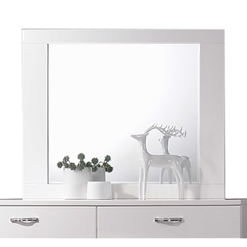 Miroir de commode biseauté Glam