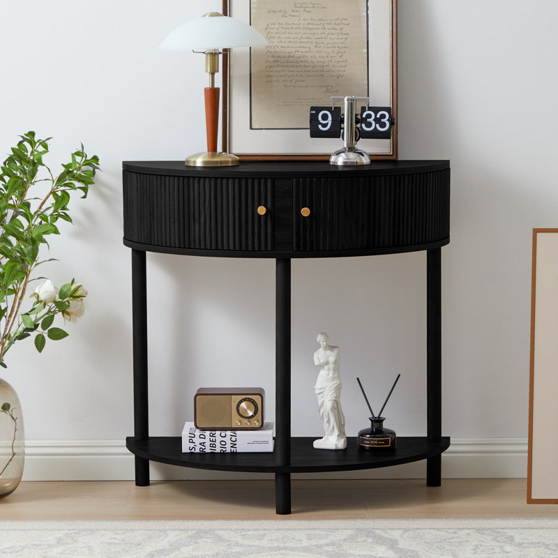 Console 31,5 po Farmhouse, Noir, noir, noir, noir