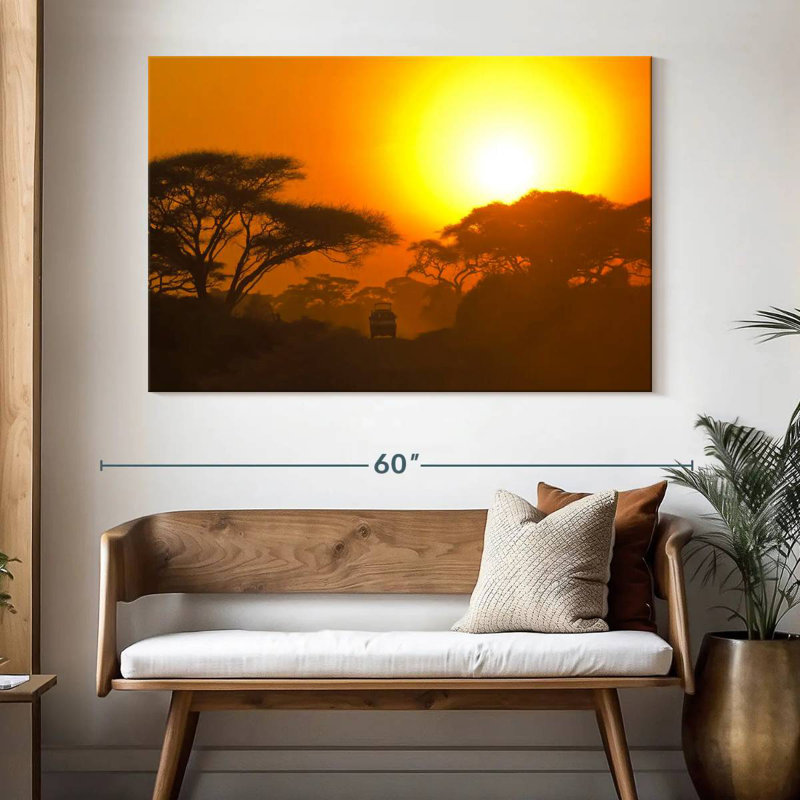 Alvord Savannah Sunset, 34" H x 51" W