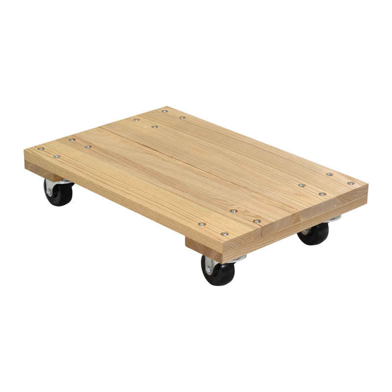 Chariot de rangement d'une capacité de 900 lb, H 5,5 po x l 16 po x P 24 po