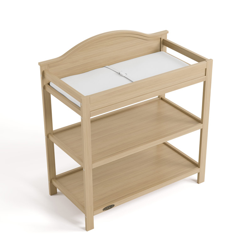 Table à langer avec coussin Clara, Bois flotté