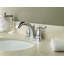 Robinet de salle de bain central avec ensemble de drain Moen Brantford-3864632