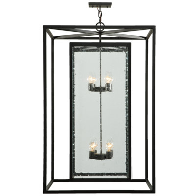 Lustre carré 28 po Kitzi
